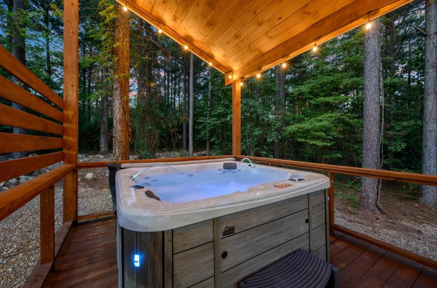 Two Knights Luxury Cabin Broken Bow Eksteriør bilde